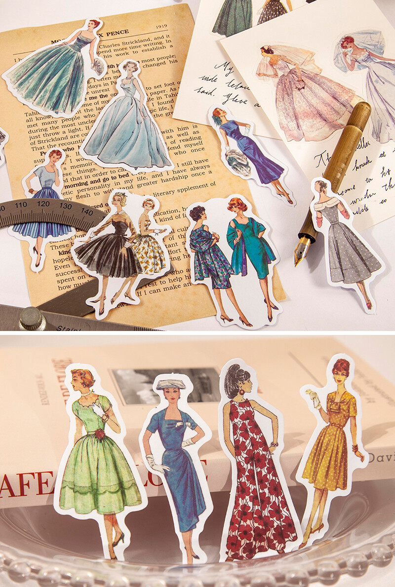 Stickwith Retro Fashion Sticker Set 