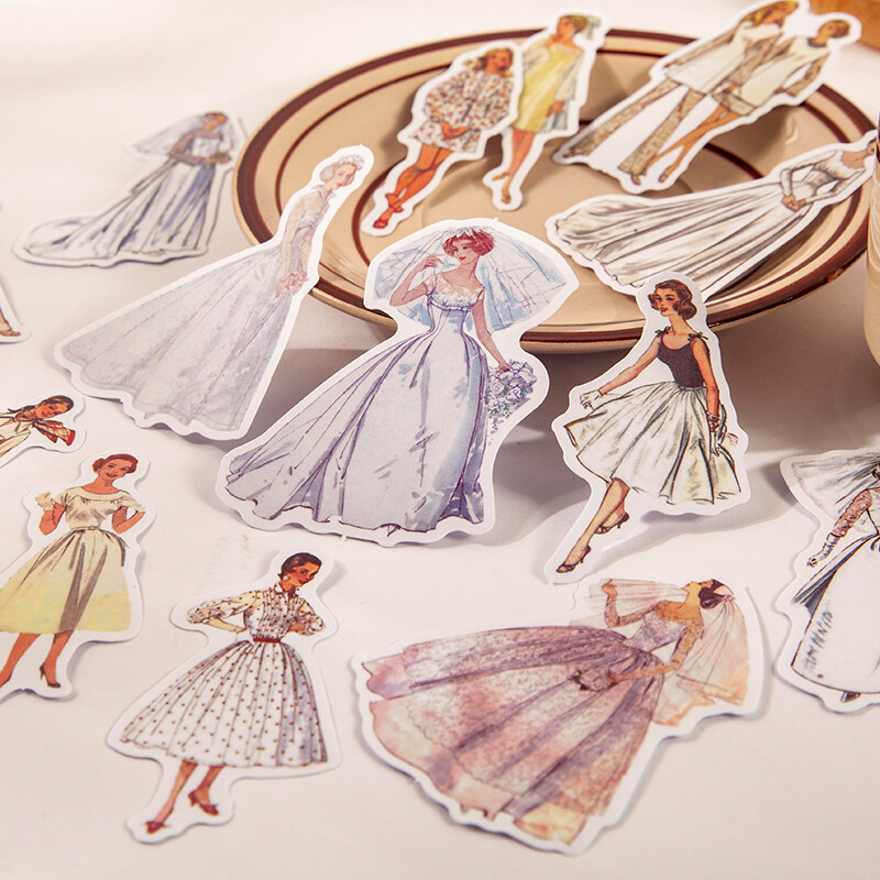 Stickwith Retro Fashion Sticker Set 