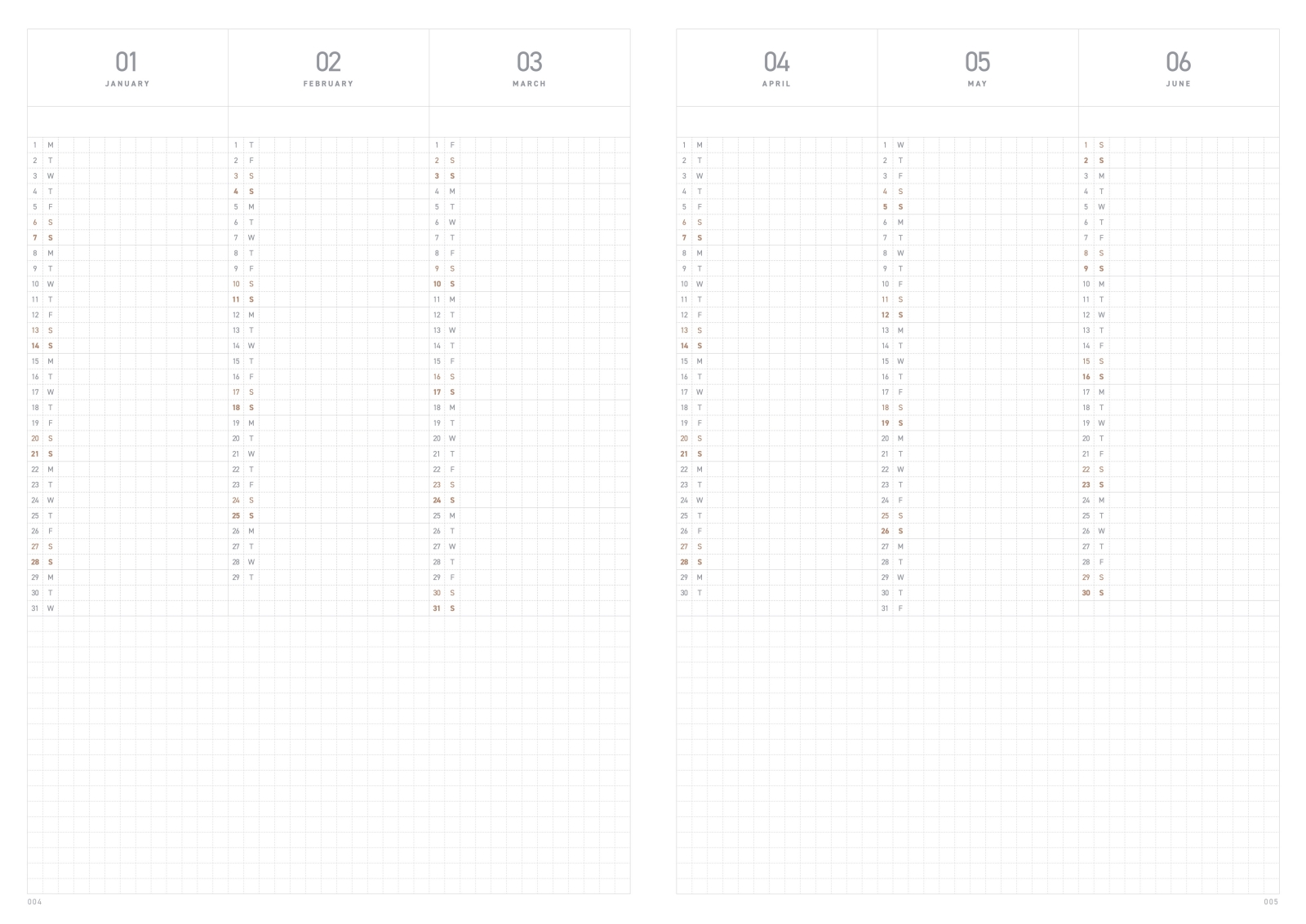 TAKE A NOTE 2024 Regular Planner A5 - Project Planner