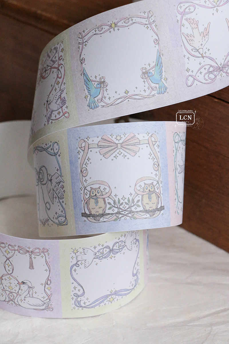 Lin Chia Ning Sticky Memo Tape - They Fly (5cm)