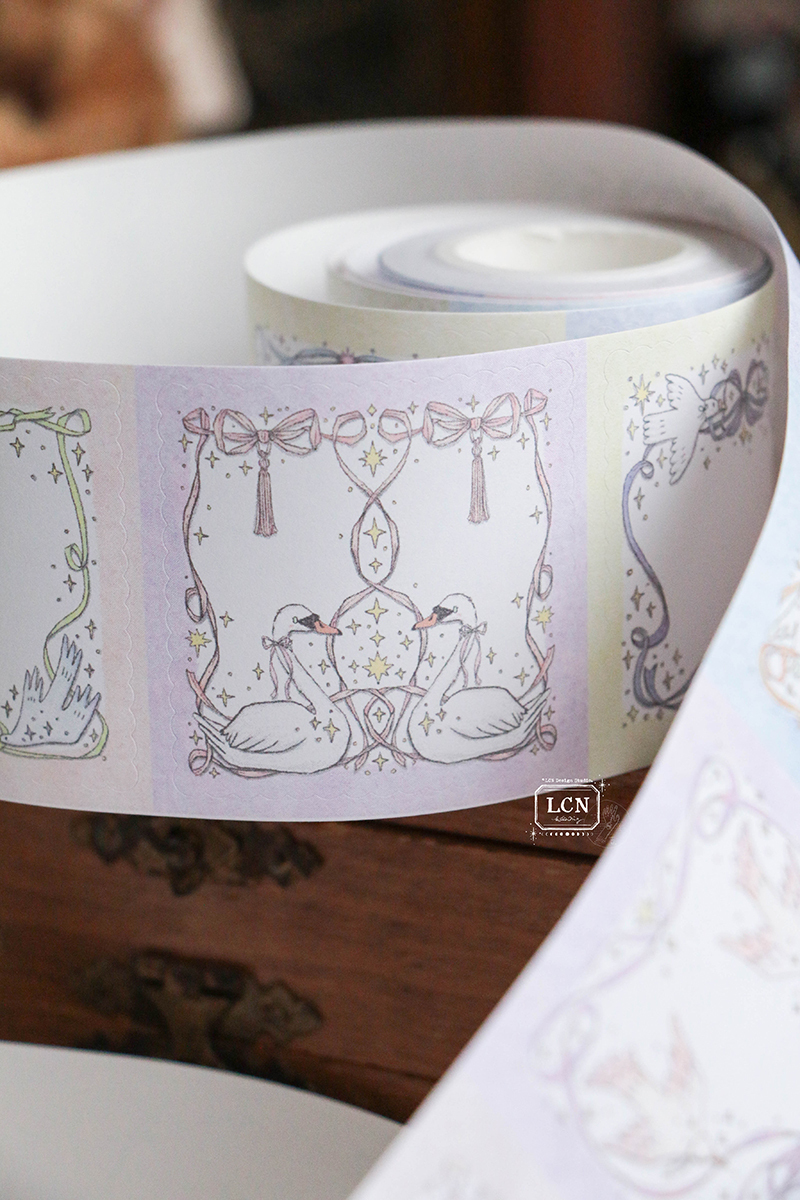 Lin Chia Ning Sticky Memo Tape - They Fly (5cm)