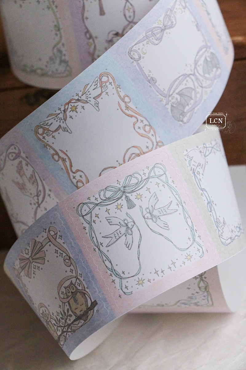 Lin Chia Ning Sticky Memo Tape - They Fly (5cm)