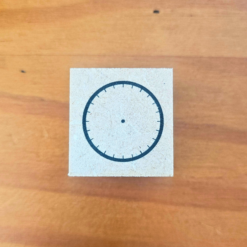 Stamp Marche Daily Log Stamp - Time