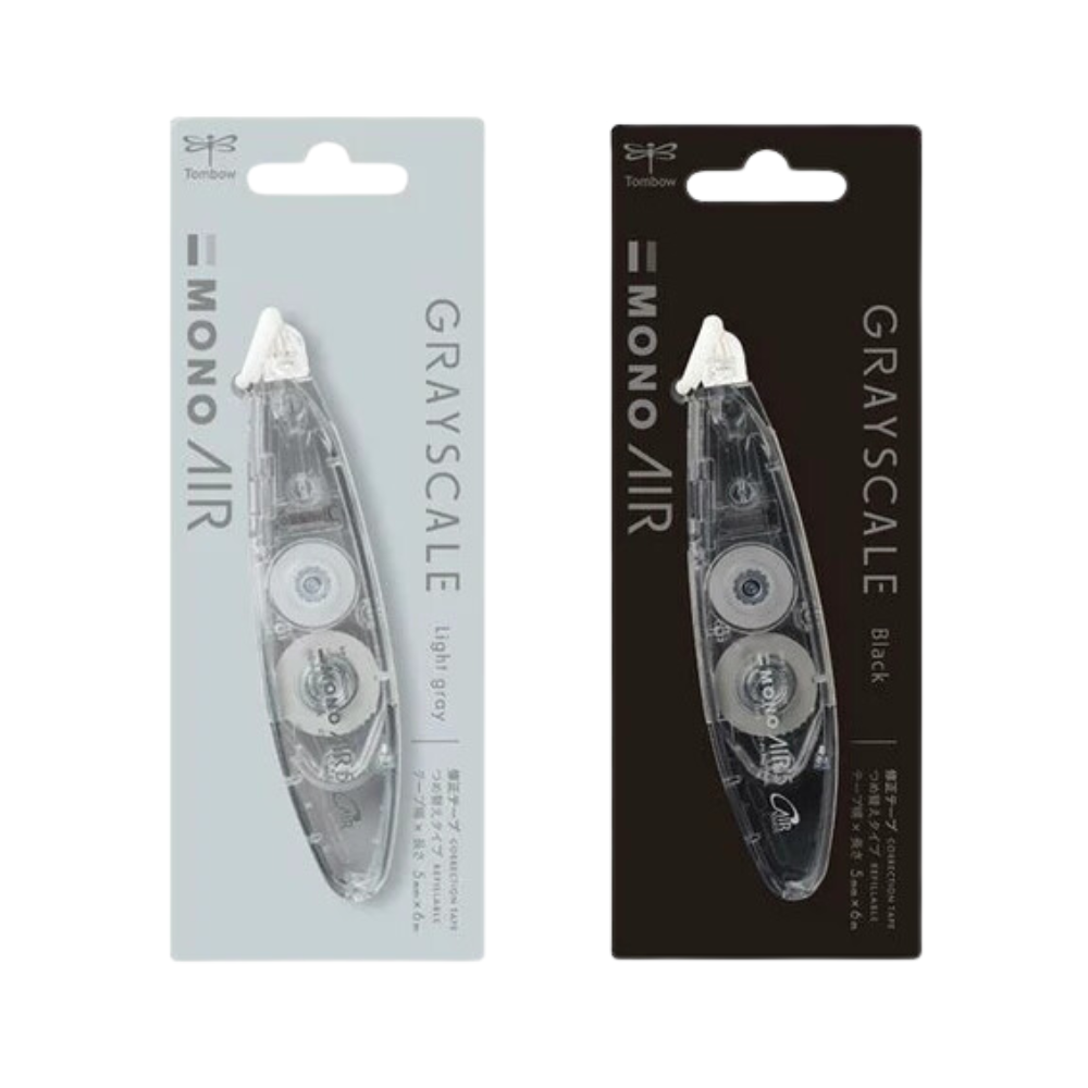 Tombow MONO AIR Correction Tape (2 Grayscale Colours, Limited Edition)