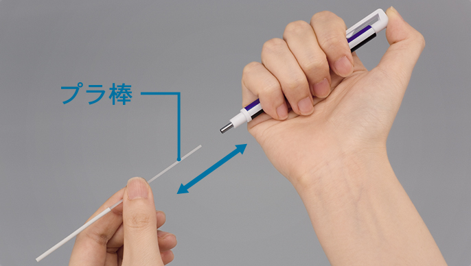 Tombow MONO Zero Precision Eraser Pen 2.5 x 5 mm Rectangular + 2 Refills