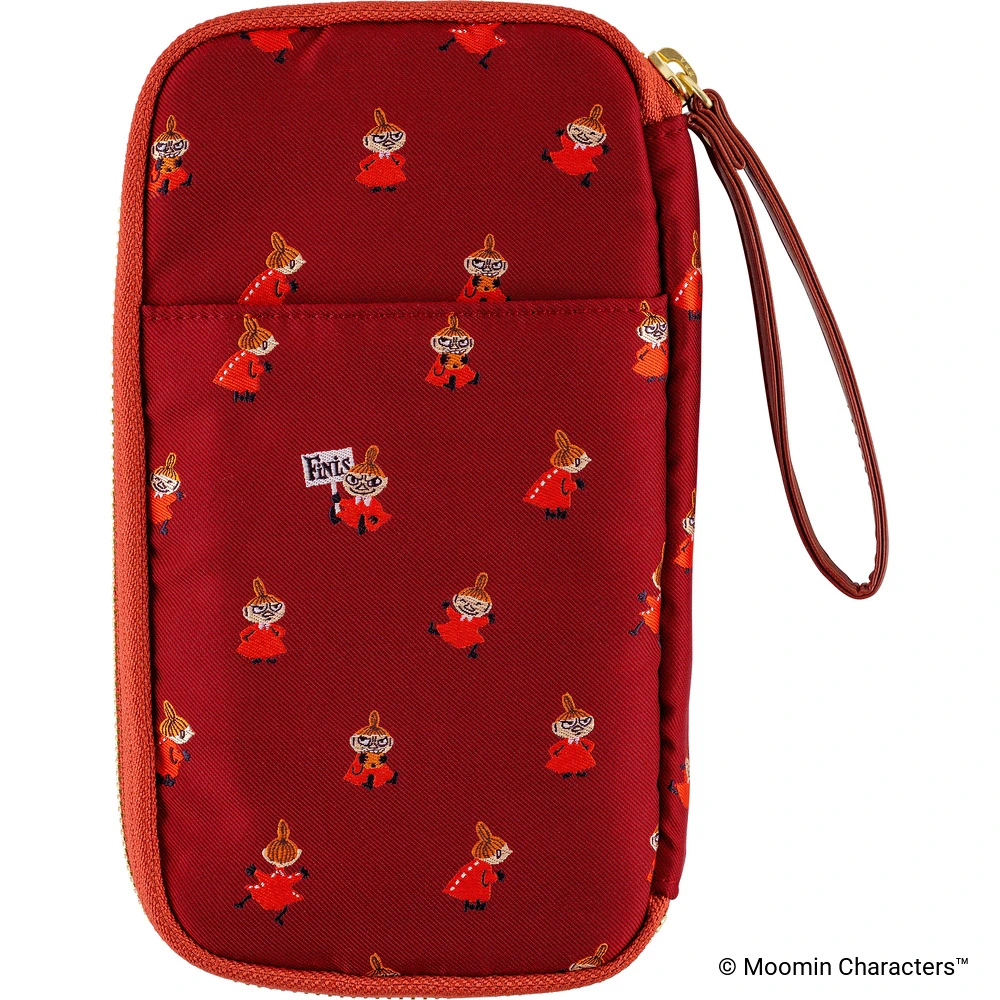 Hobonichi Small Drawer Pouch - Moomin: Little My Everywhere!