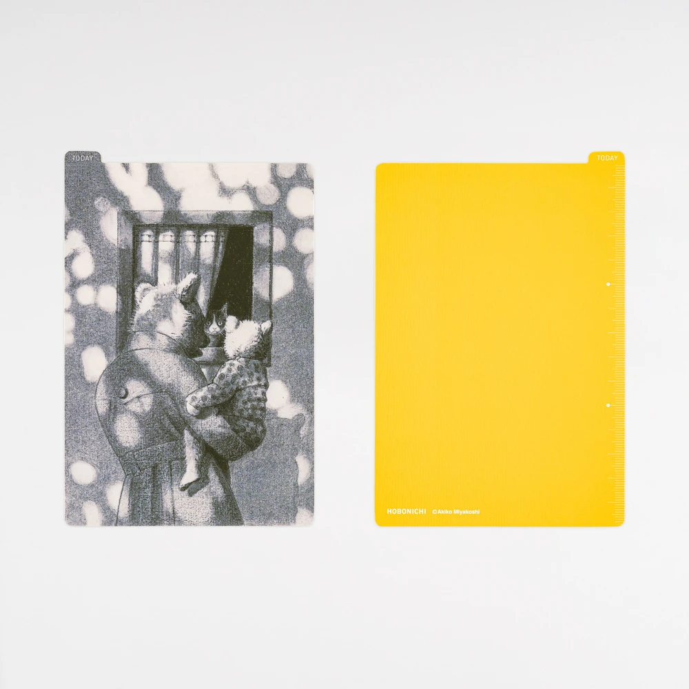 Hobonichi A6 Pencil Board - Akiko Miyakoshi: Sunny Day