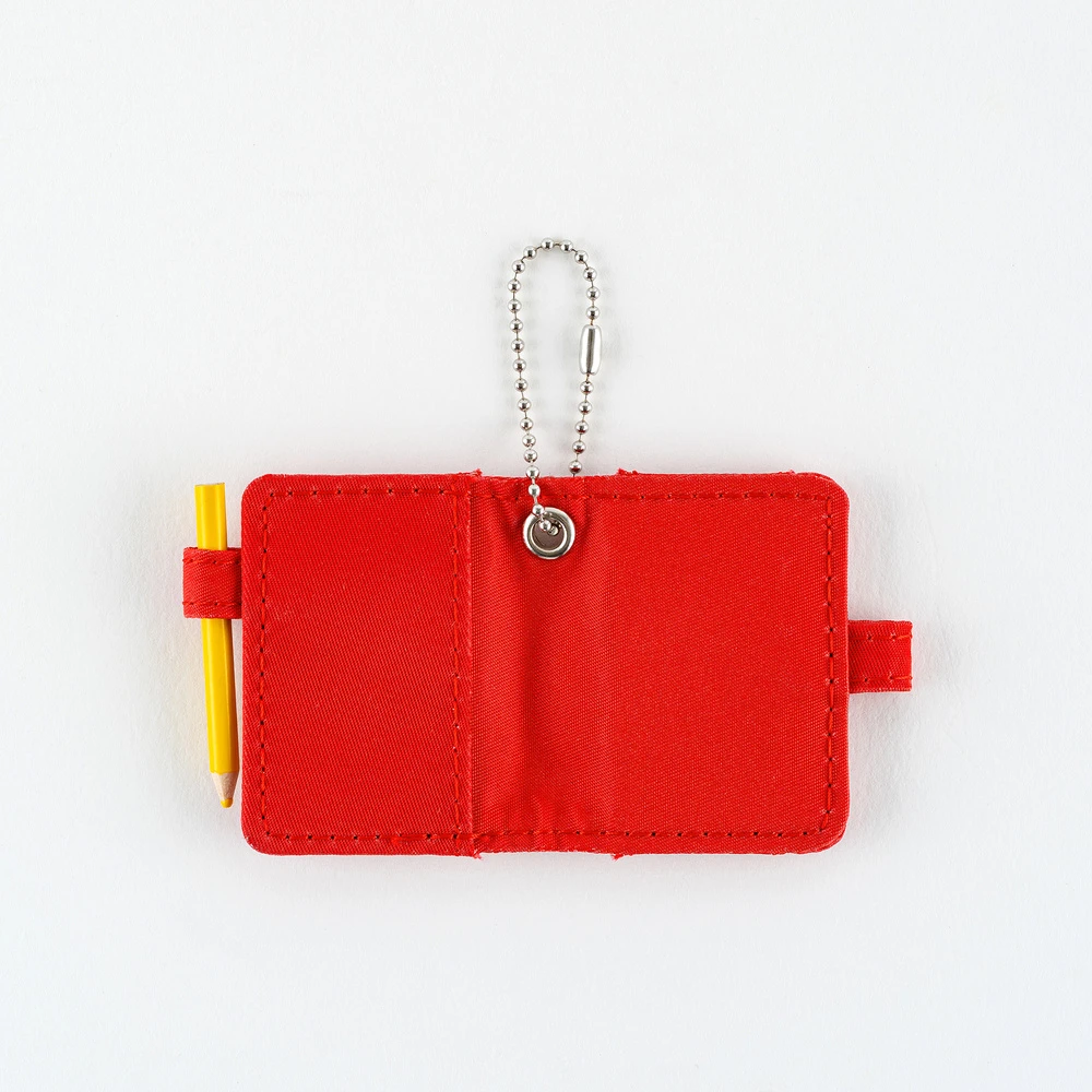 Hobonichi Techo Mini Keychain - Red