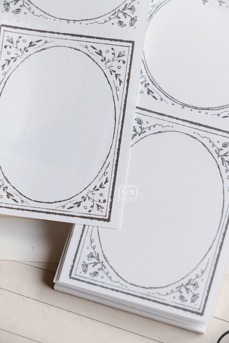 Lin Chia Ning Vintage Photo Frame Notepad - A