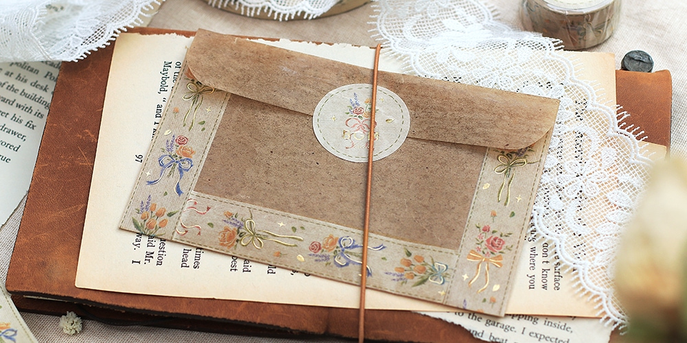 BGM Embroidery Ribbon Washi Tape - Bouquet (2cm)
