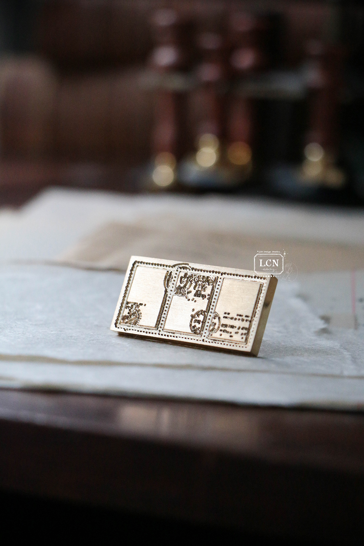 Lin Chia Ning Wax Seal Stamp Set - Postage Stamp S