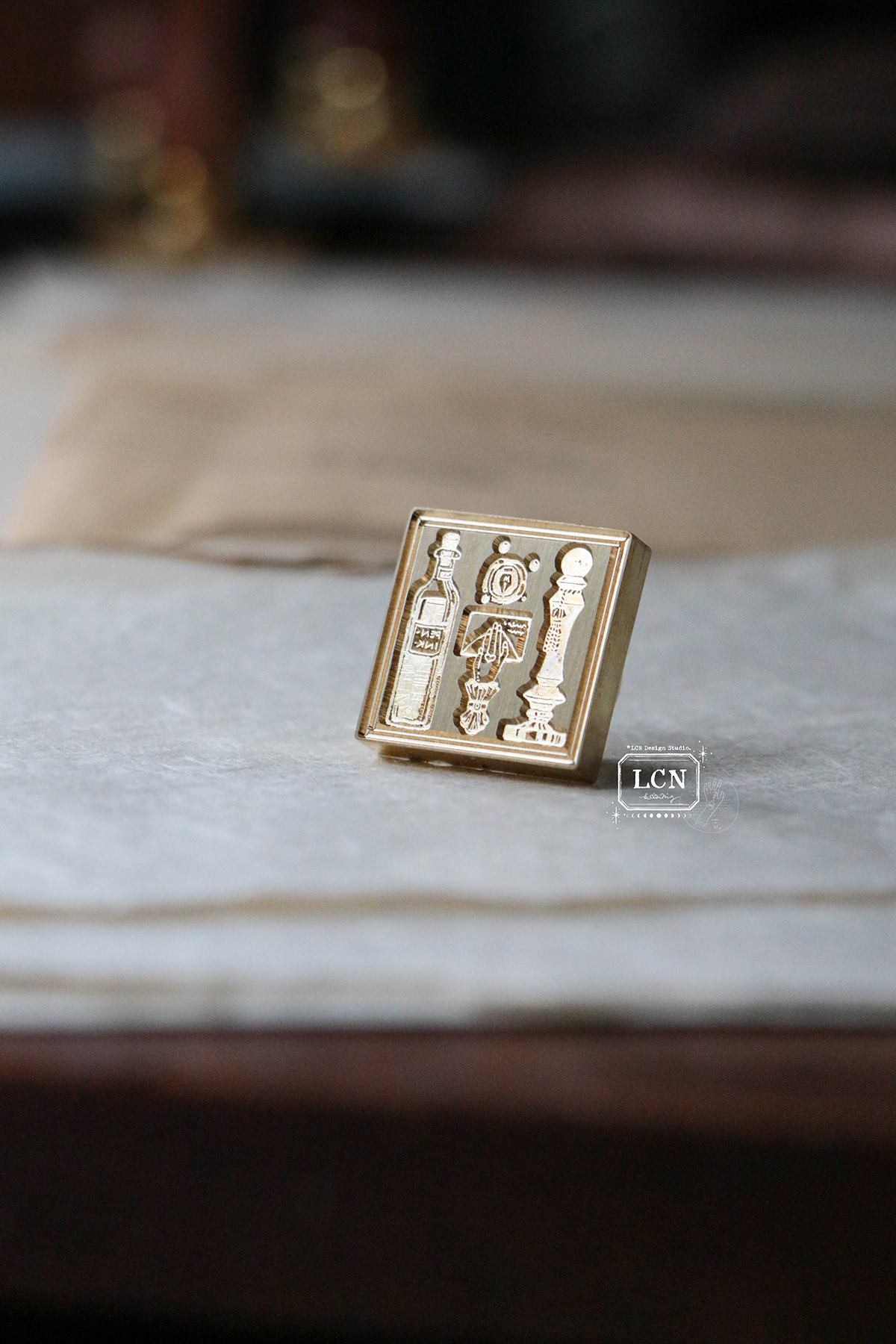 Lin Chia Ning Wax Seal Stamp Set - Stationery Tile 1