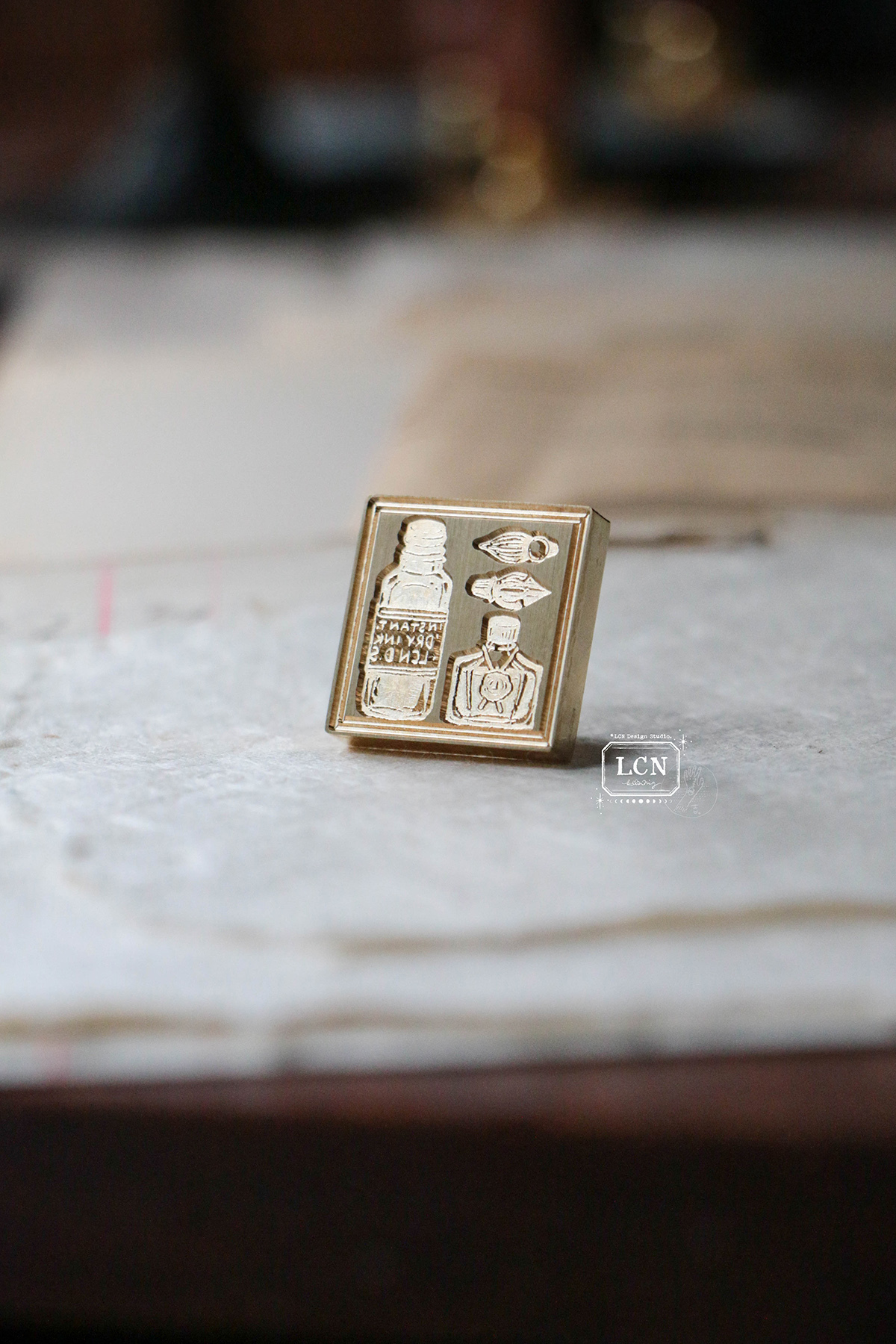 Lin Chia Ning Wax Seal Stamp Set - Stationery Tile 3