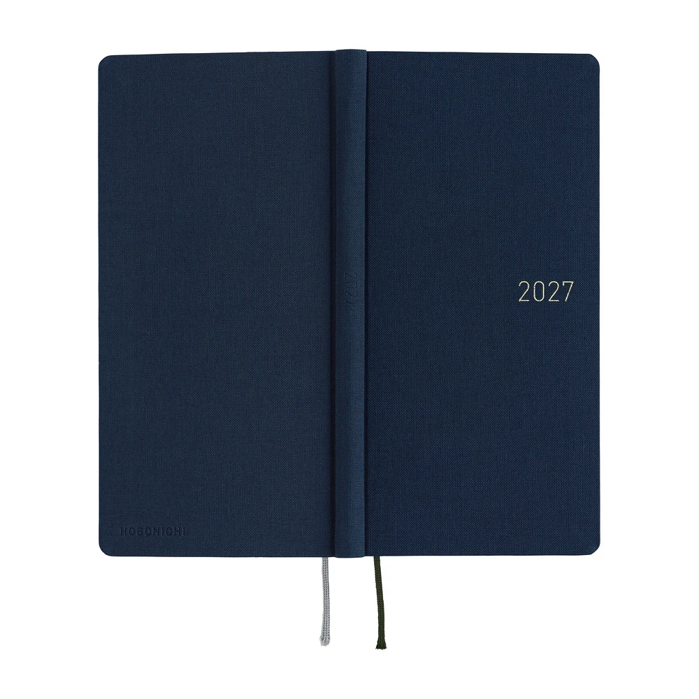 Hobonichi Techo 2027 Weeks - Colors: Midnight Blue