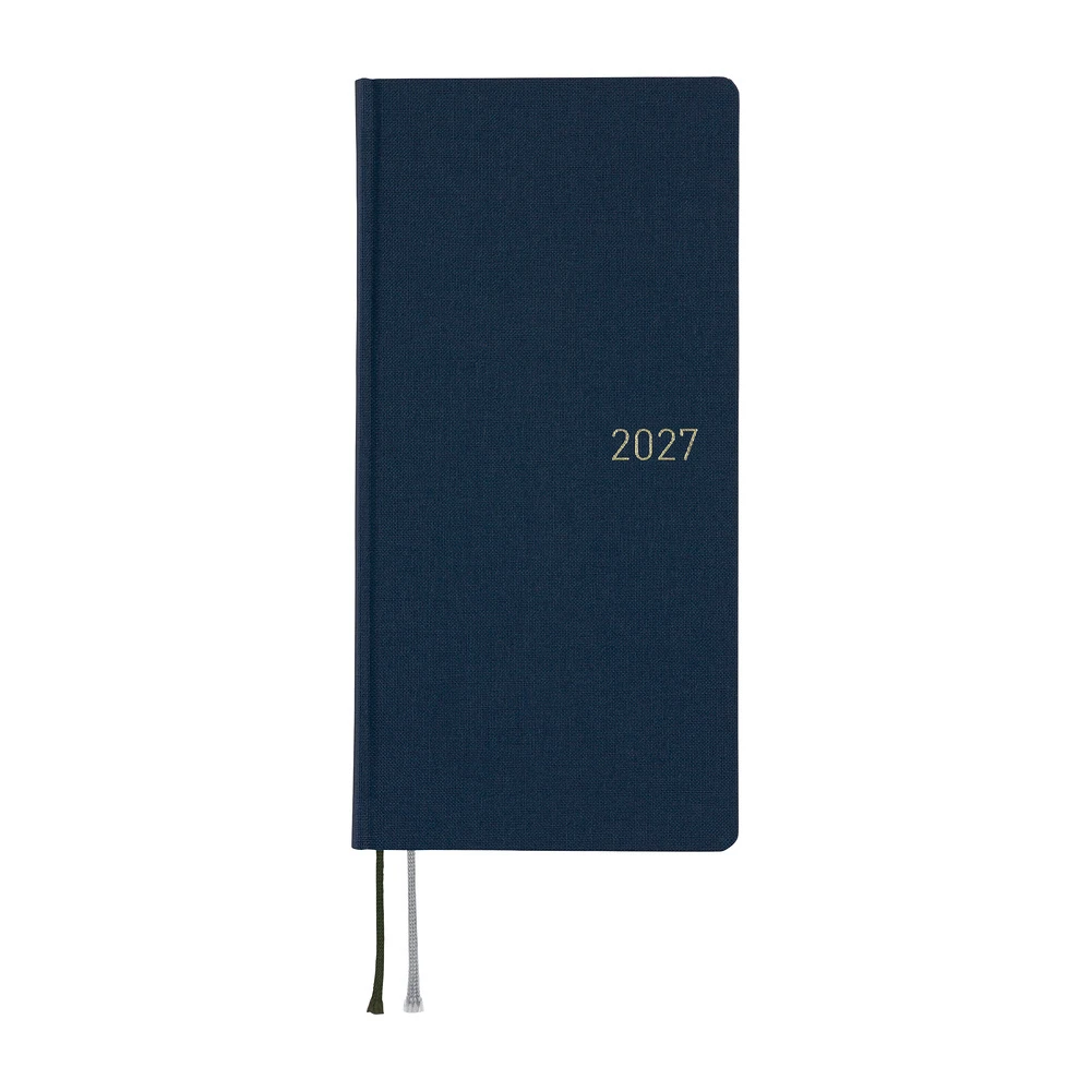 Hobonichi Techo 2027 Weeks Mega - Colors: Midnight Blue