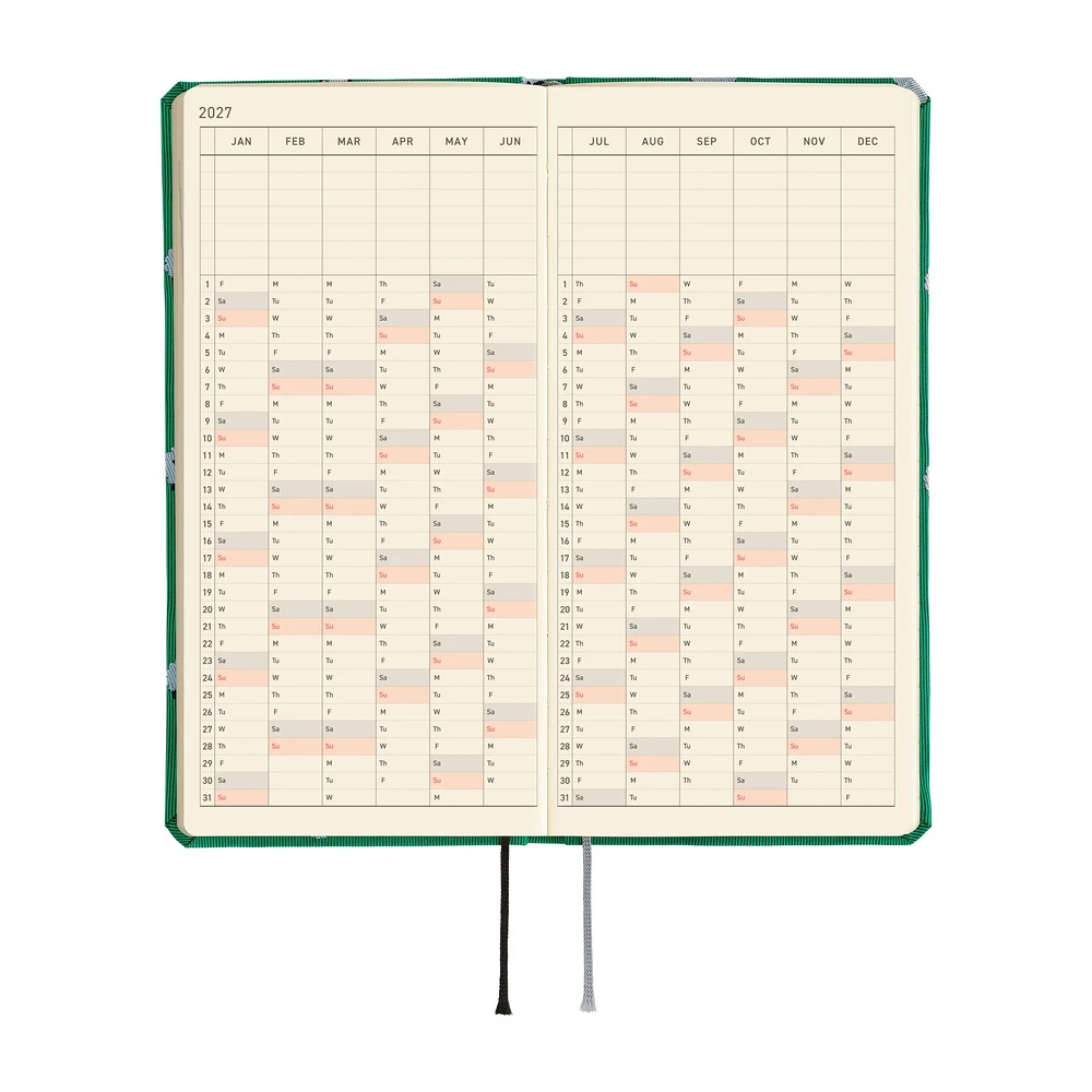 Hobonichi Techo 2027 Weeks Mega - Bow & Tie: Sheep Sheep Sheep