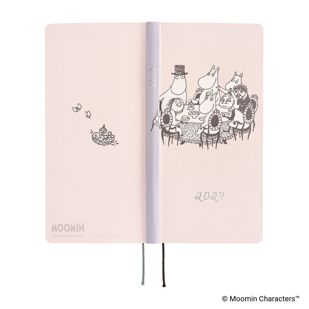 Hobonichi Techo 2027 Weeks - Moomin: At the Table