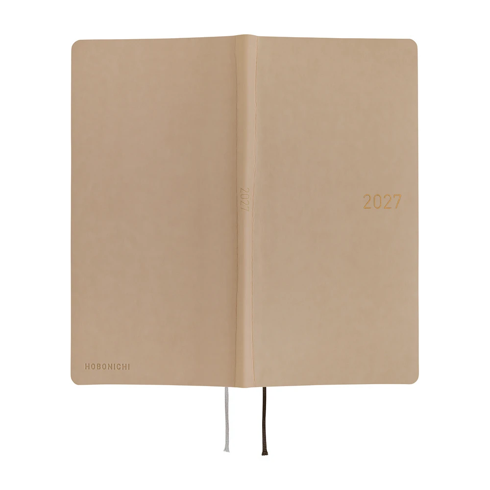 Hobonichi Techo 2027 Weeks - Smooth: Cafe au Lait