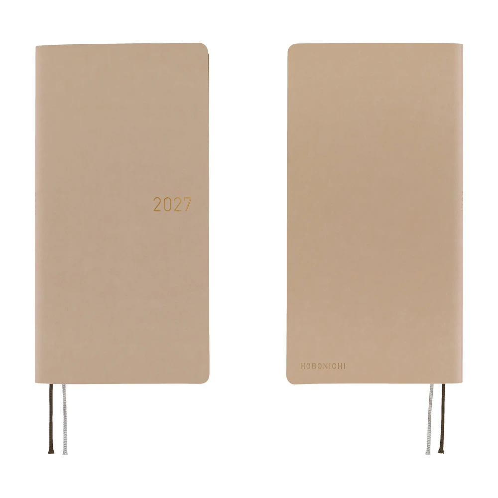 Hobonichi Techo 2027 Weeks - Smooth: Cafe au Lait