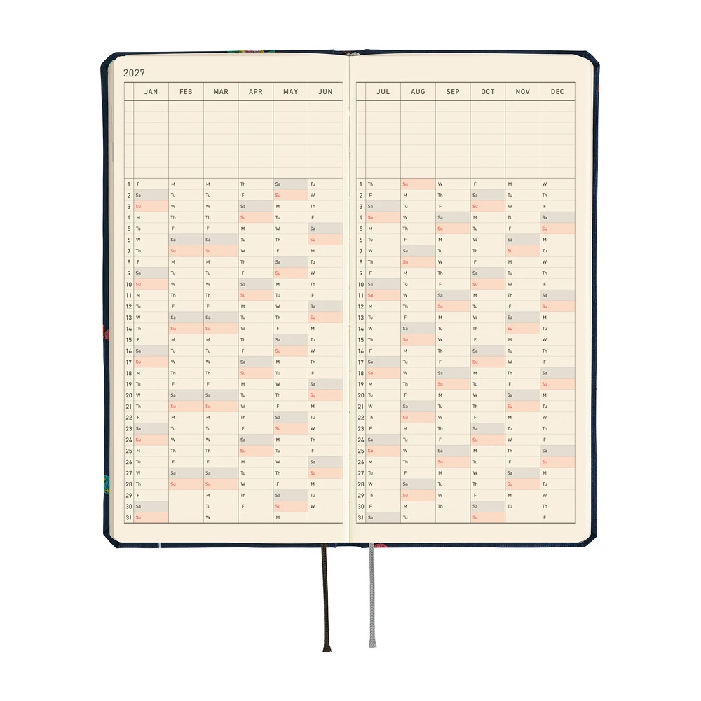 Hobonichi Techo 2027 Weeks - Bow & Tie: Candy Dream