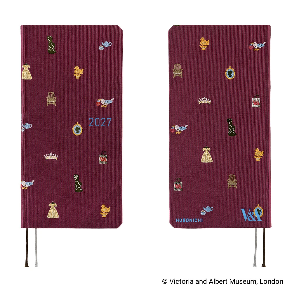 Hobonichi Techo 2027 Weeks - V&A Series: Welcome to the V&A