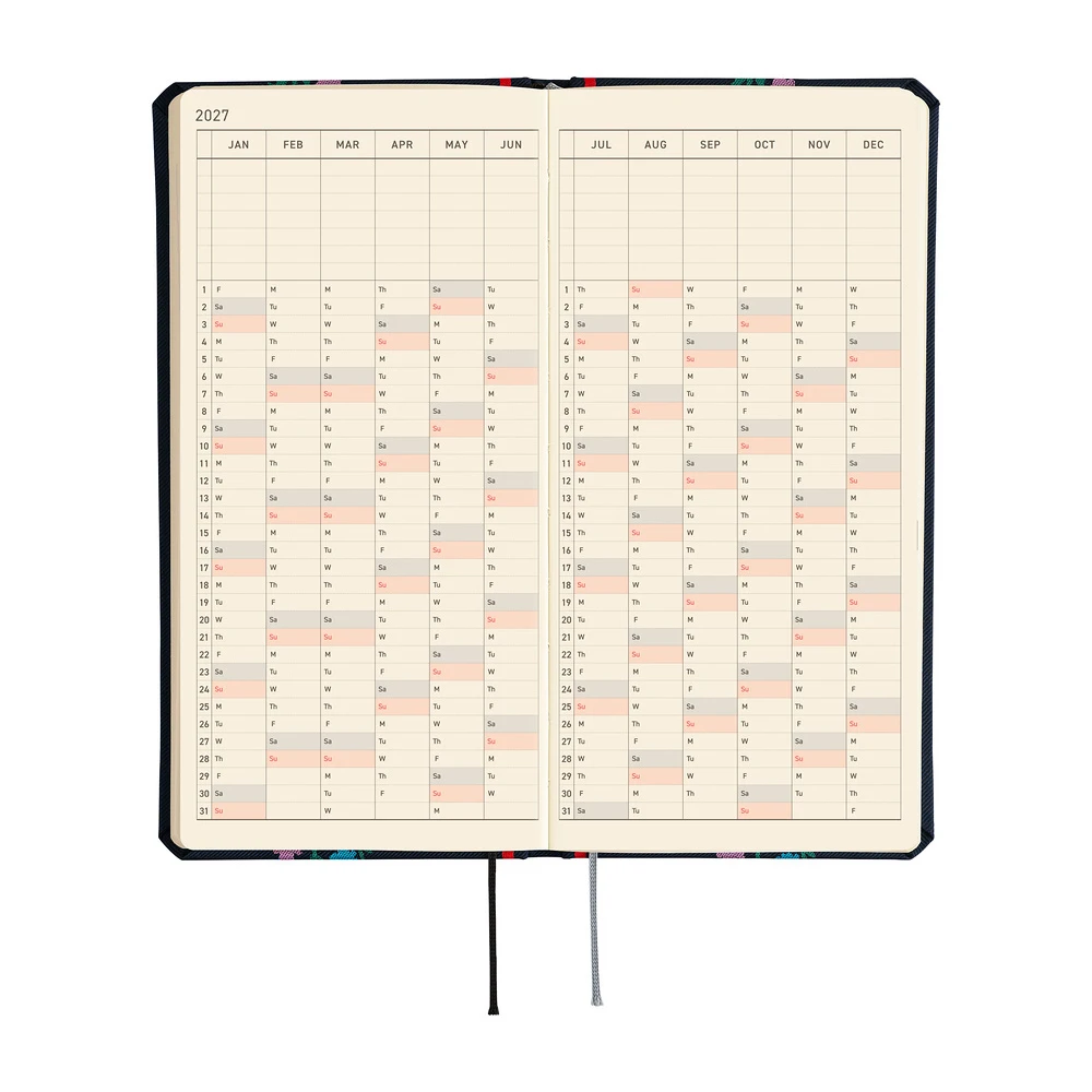 Hobonichi Techo 2027 Weeks - Yoshie Watanabe: Petit Bloom