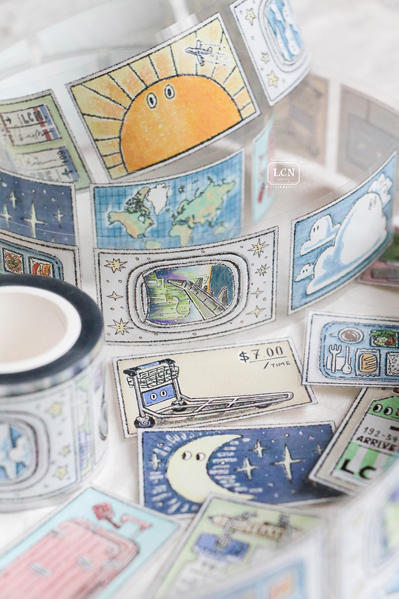 Lin Chia Ning PET Tape - When Travel (3.5cm)