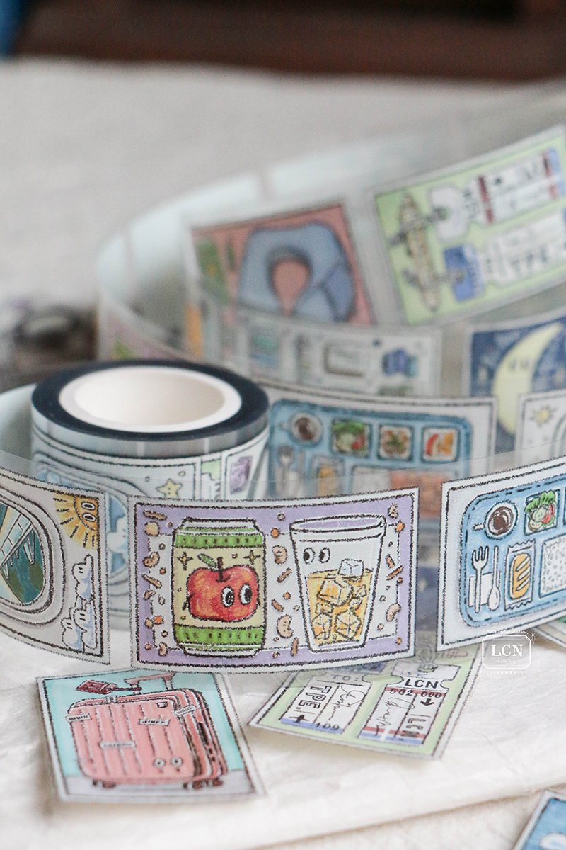 Lin Chia Ning PET Tape - When Travel (3.5cm)