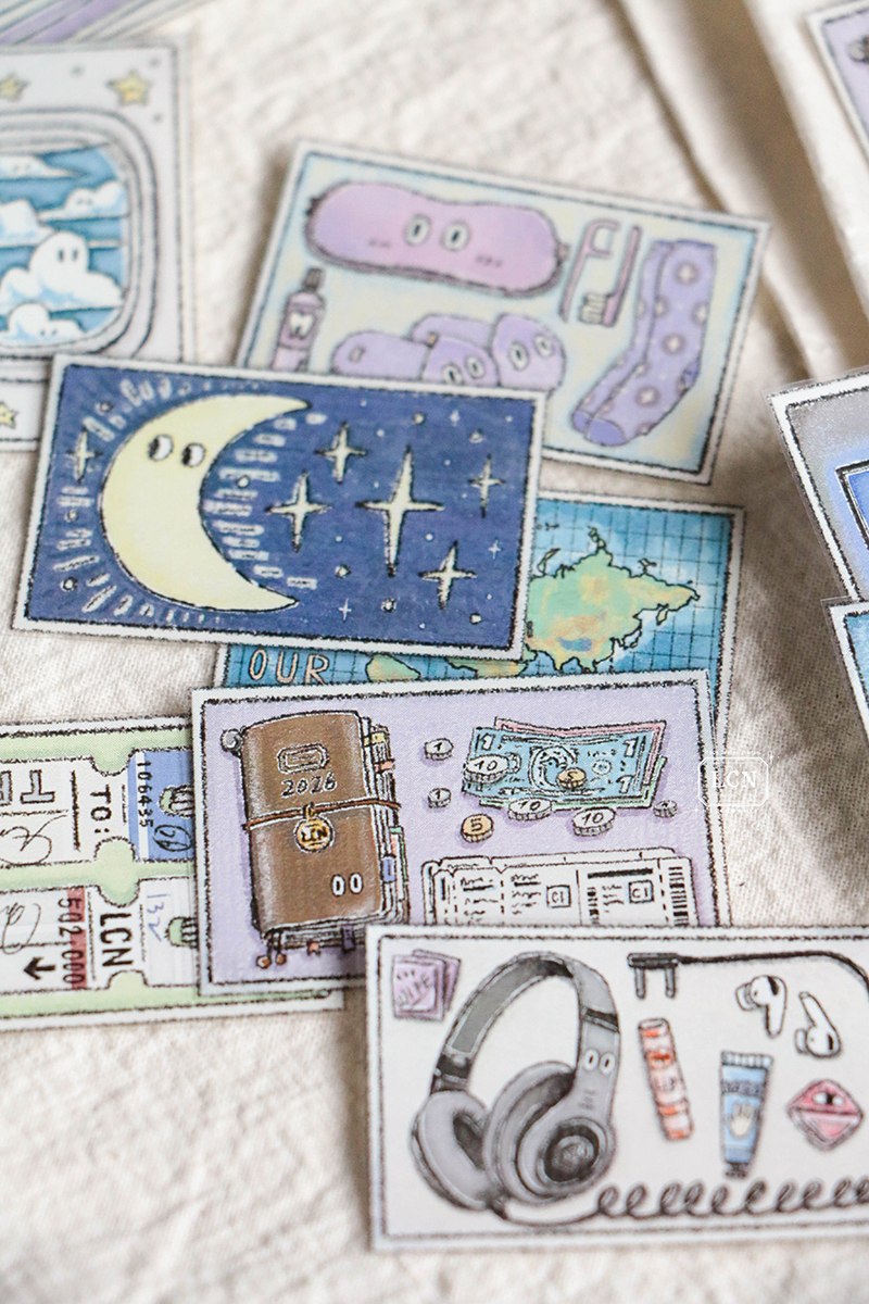 Lin Chia Ning PET Tape - When Travel (3.5cm)