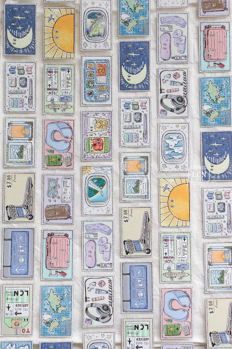 Lin Chia Ning PET Tape - When Travel (3.5cm)