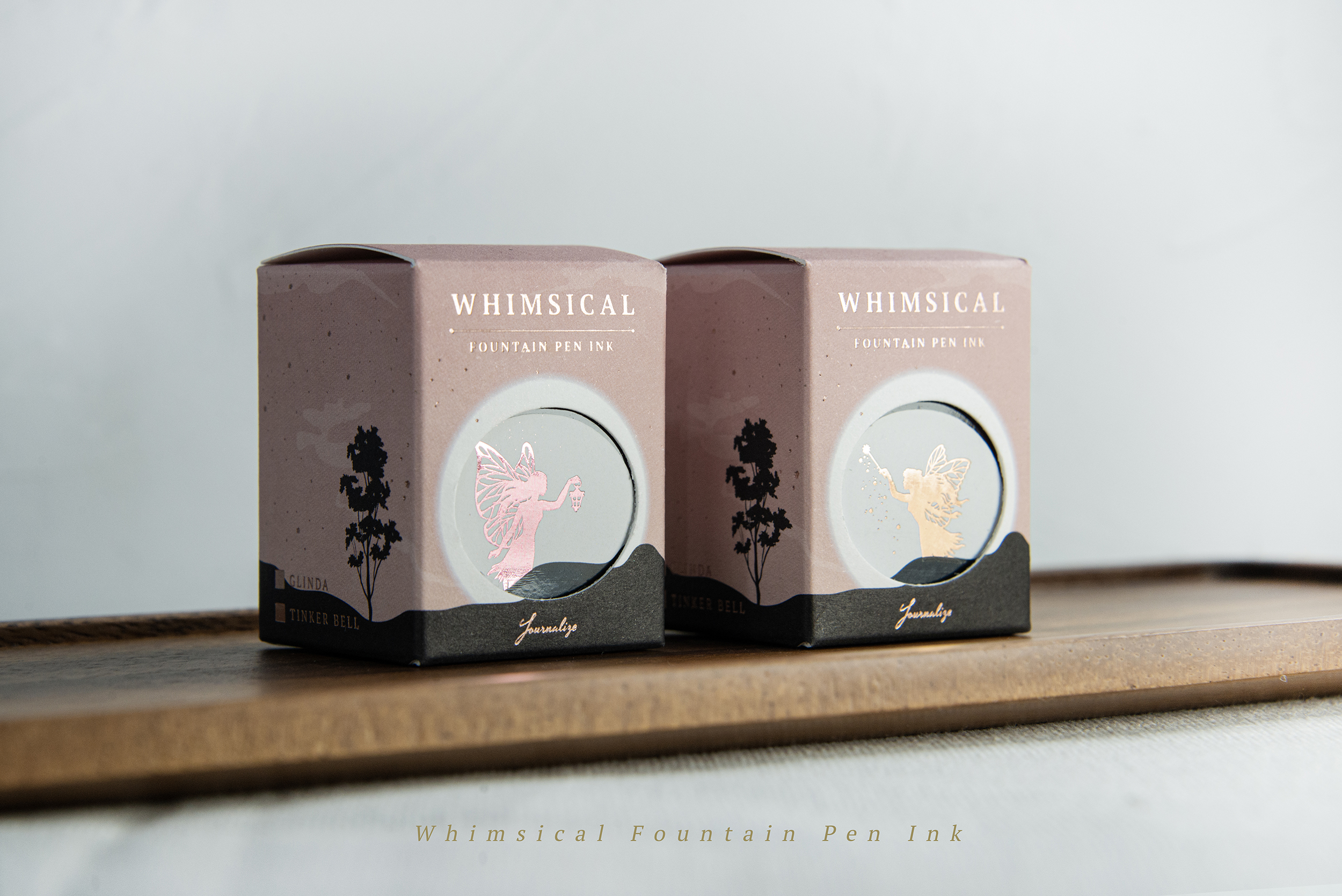 Journalize Whimsical Fountain Pen Ink 30ml - Fairies (2 Colours)