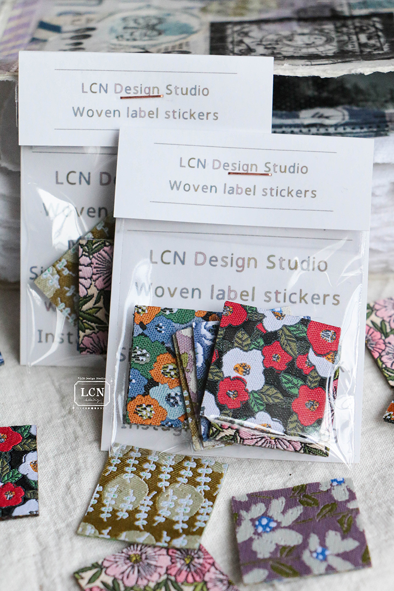 Lin Chia Ning Woven Label Sticker Set