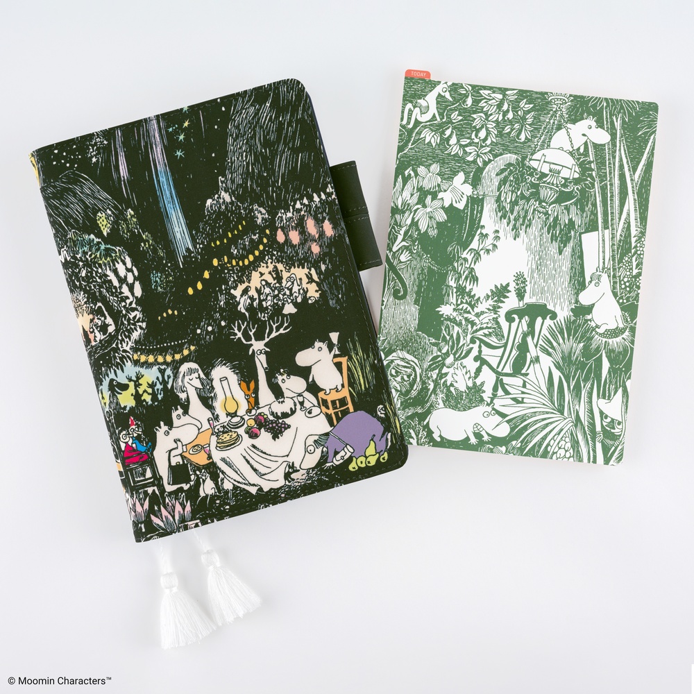 Hobonichi A5 Pencil Board - Moomin: Jungle Game