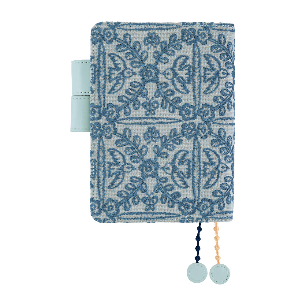 Hobonichi Techo A6 Original Cover - mina perhonen: felice (Blue)