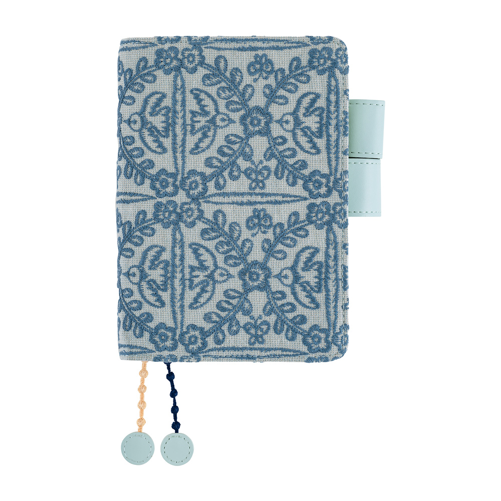 Hobonichi Techo A6 Original Cover - mina perhonen: felice (Blue)