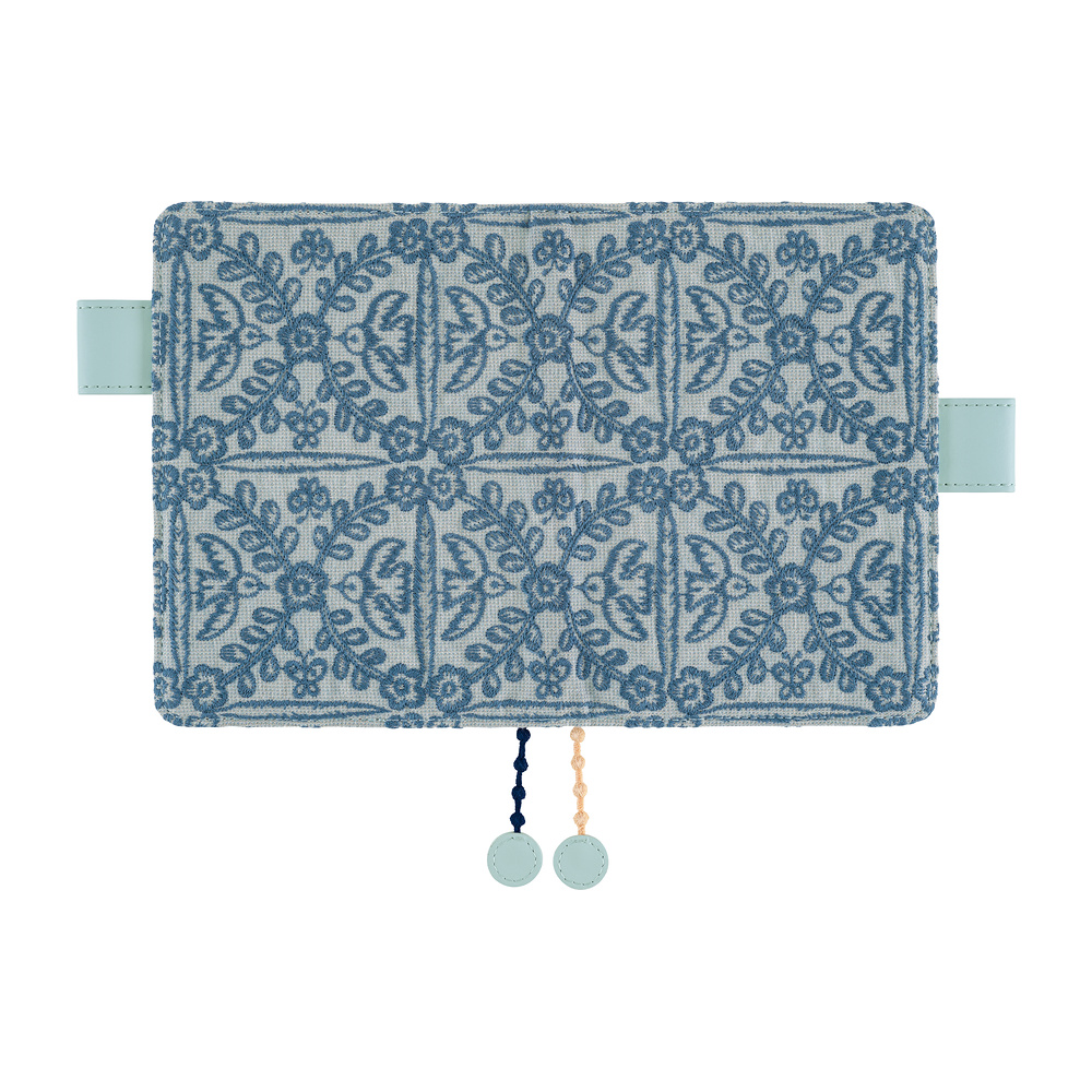 Hobonichi Techo A6 Original Cover - mina perhonen: felice (Blue)