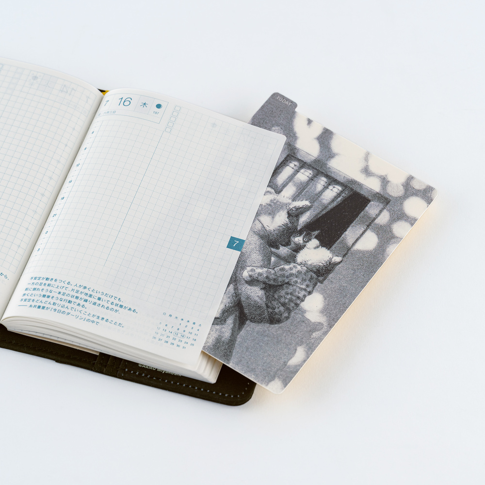 Hobonichi A6 Pencil Board - Akiko Miyakoshi: Sunny Day