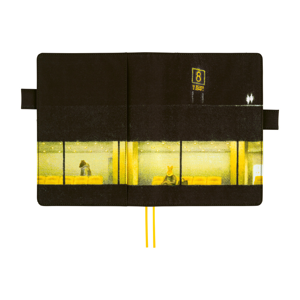 Hobonichi Techo A5 Cousin Cover - Akiko Miyakoshi: An Airport at Night