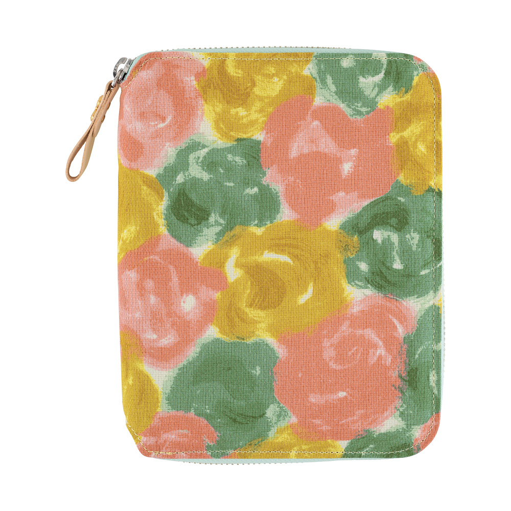 Hobonichi Techo A6 Original Cover - mina perhonen: glass flower (Pink Mix)