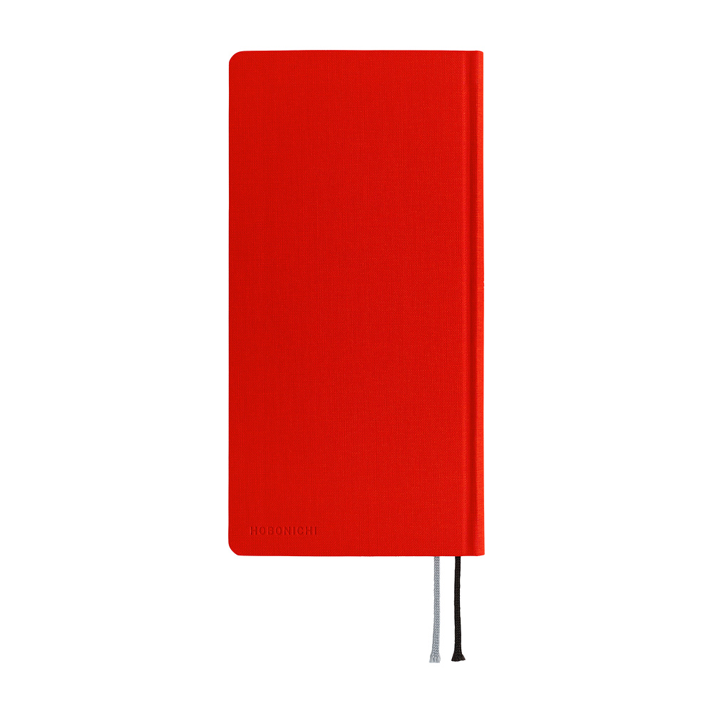 Hobonichi Techo 2027 Weeks - Colors: Poppy Red