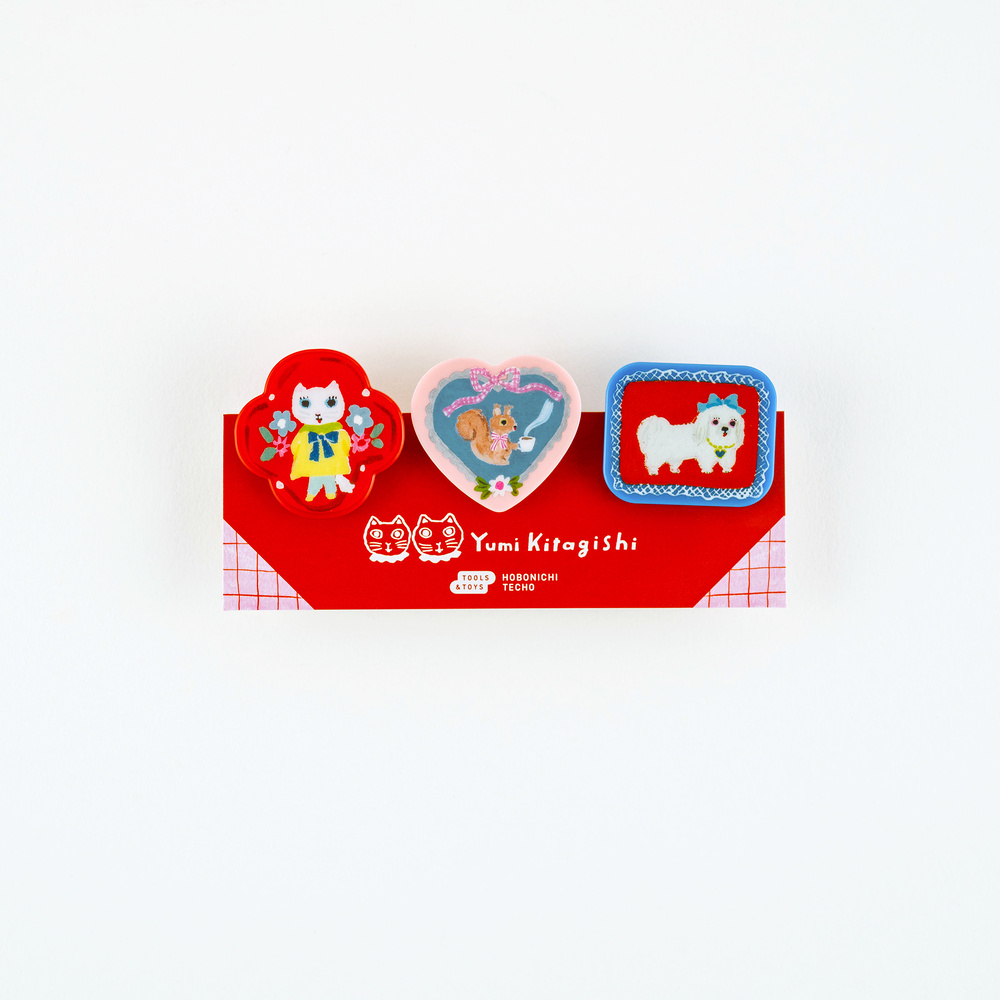 Hobonichi Clips (Set of 3)  - Yumi Kitagishi