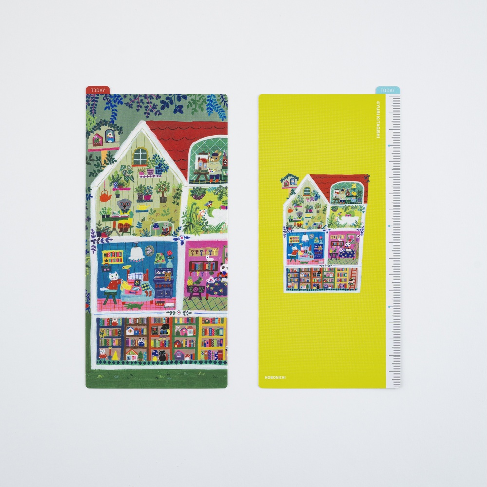 Hobonichi Weeks Pencil Board - Yumi Kitagishi: Animal Condo