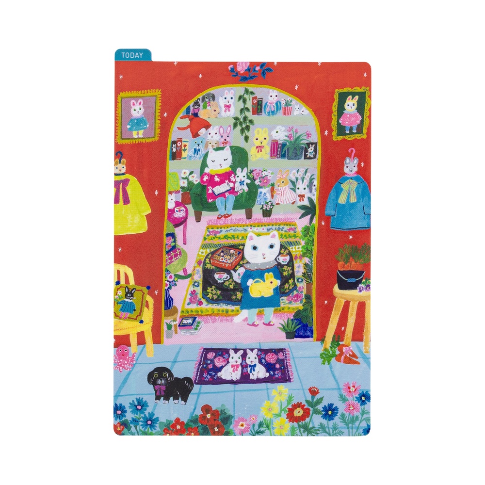 Hobonichi A6 Pencil Board - Yumi Kitagishi: In the Room