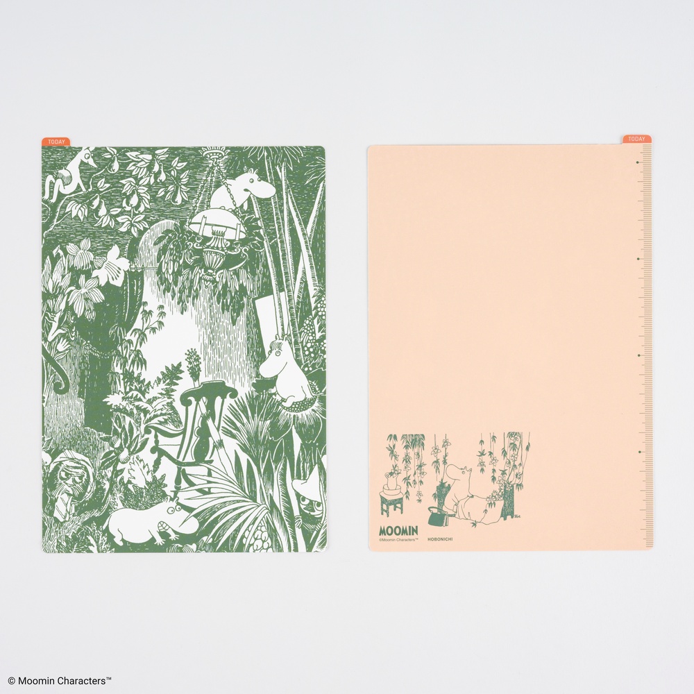 Hobonichi A5 Pencil Board - Moomin: Jungle Game