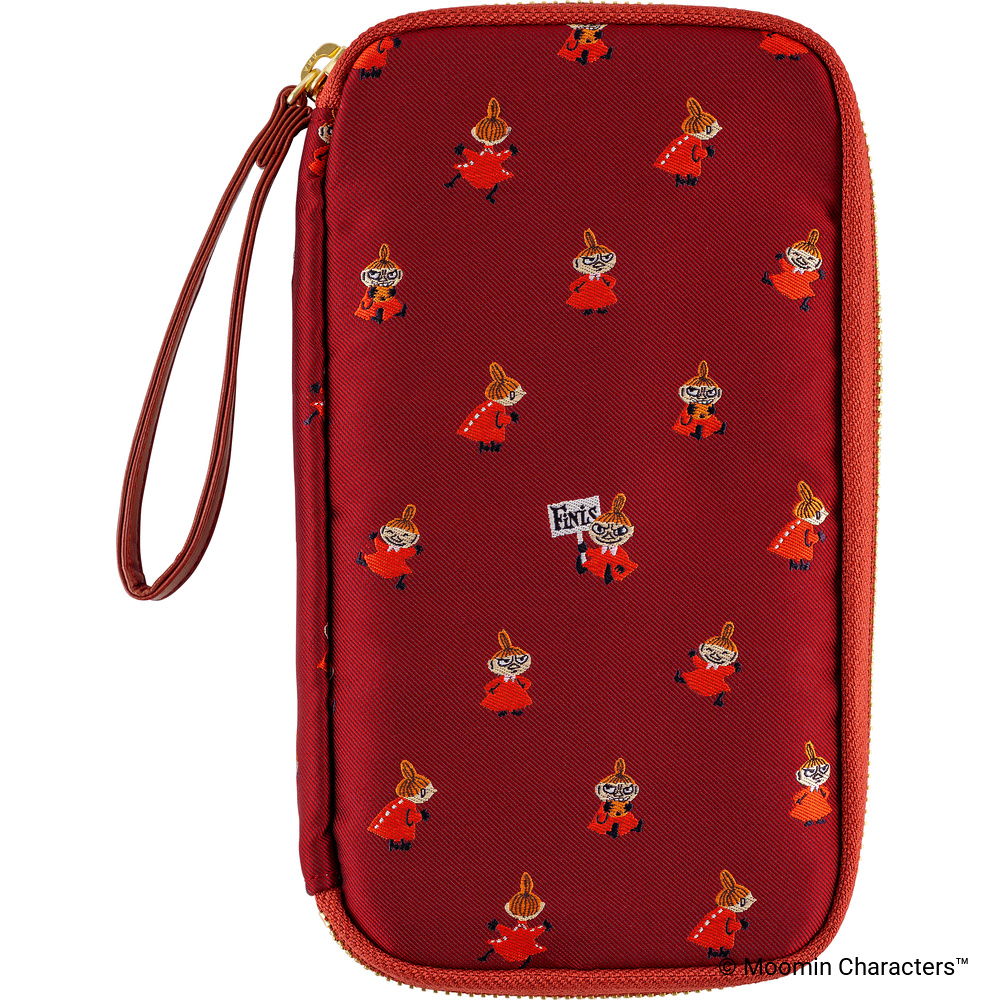 Hobonichi Small Drawer Pouch - Moomin: Little My Everywhere!
