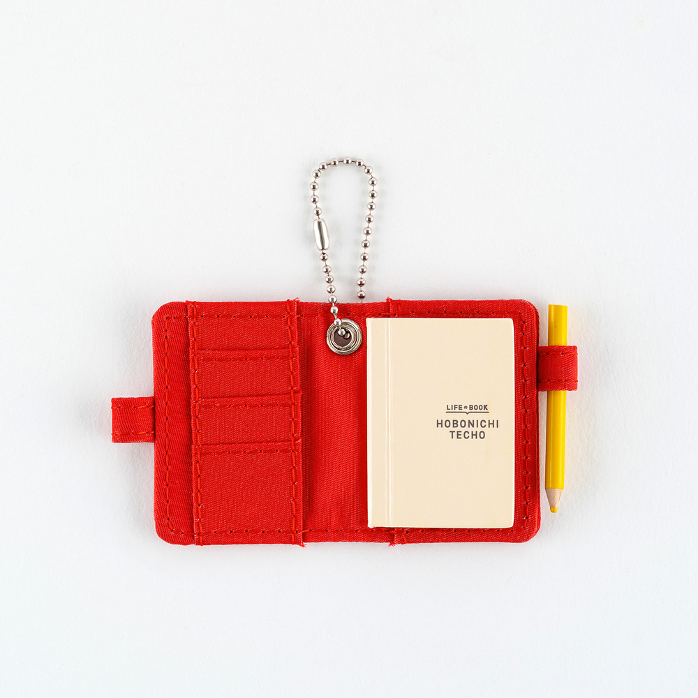 Hobonichi Techo Mini Keychain - Red