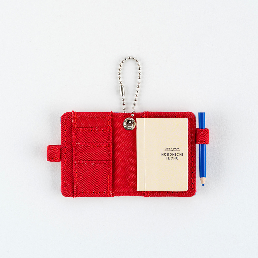 Hobonichi Techo Mini Keychain - Bright Plaid
