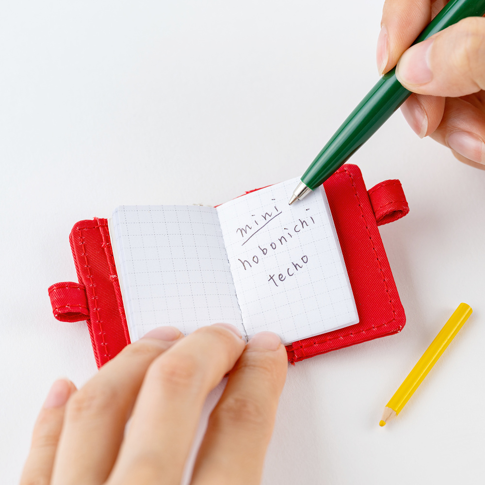 Hobonichi Techo Mini Keychain - Red