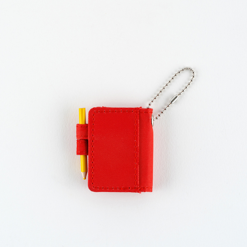 Hobonichi Techo Mini Keychain - Red