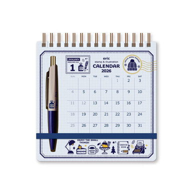 Eric x Shinnippon 2026 Scribble Calendar